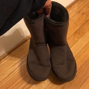 Dark chocolate Ugg boots